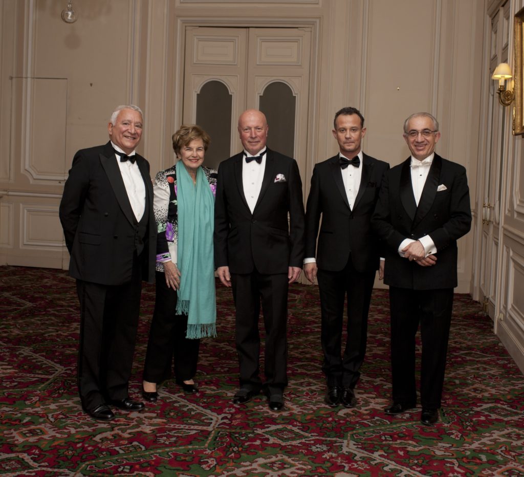 Jean-Daniel TORDJMAN - Mme TORDJMAN - Baron François-Xavier de SAMBUCY de SORGUE - Francis BAILLET - Dr. SPITERRI