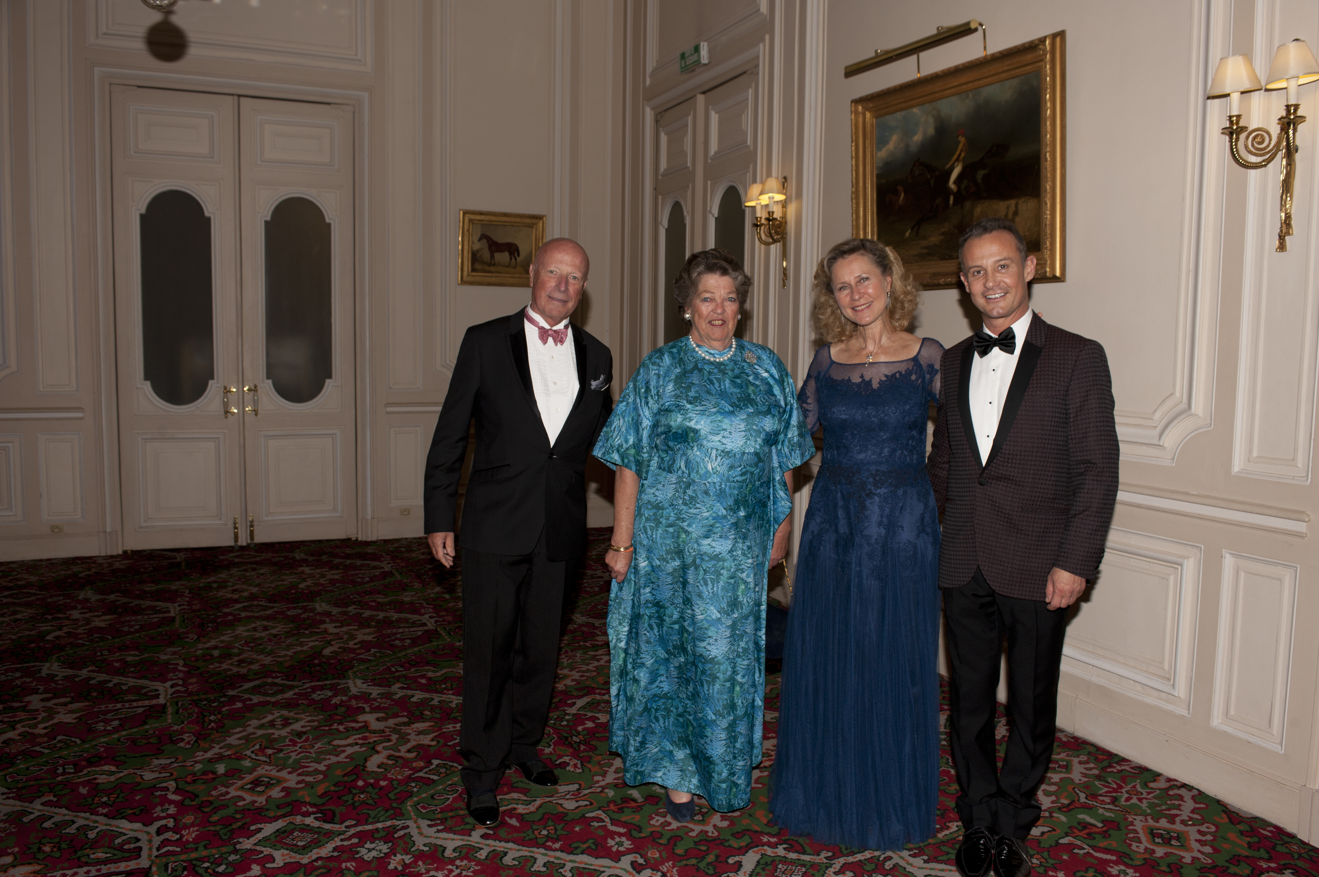 Baron François-Xavier de SAMBUCY de SORGUE – S.A.R la princesse Chantal de FRANCE – Armelle CEGLEC – Francis BAILLET Baron François-Xavier de SAMBUCY de SORGUE - S.A.R la princesse Chantal de FRANCE - Armelle CEGLEC - Francis BAILLET