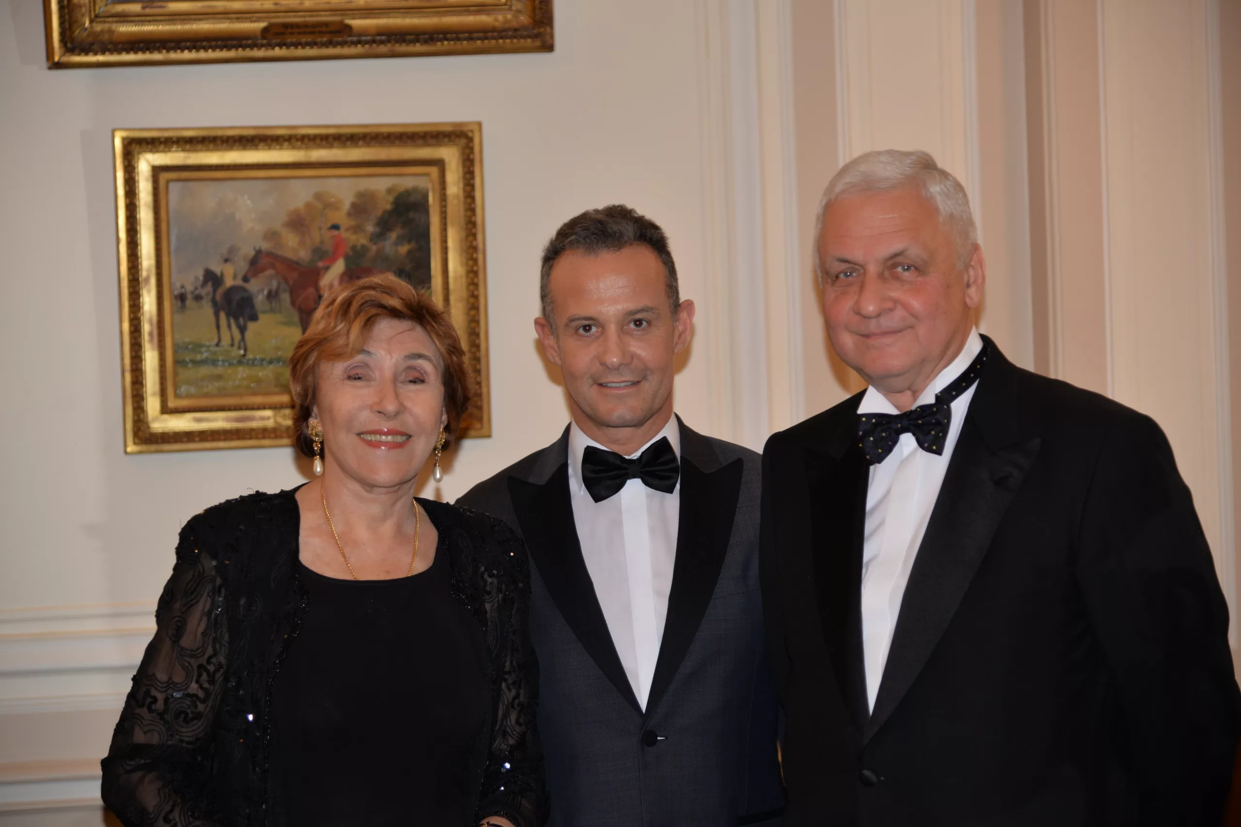 Édith CRESSON, ancien Premier ministre - Francis BAILLET, avocat à la Cour - Alexandre ORLOV, ambassadeur de Russie