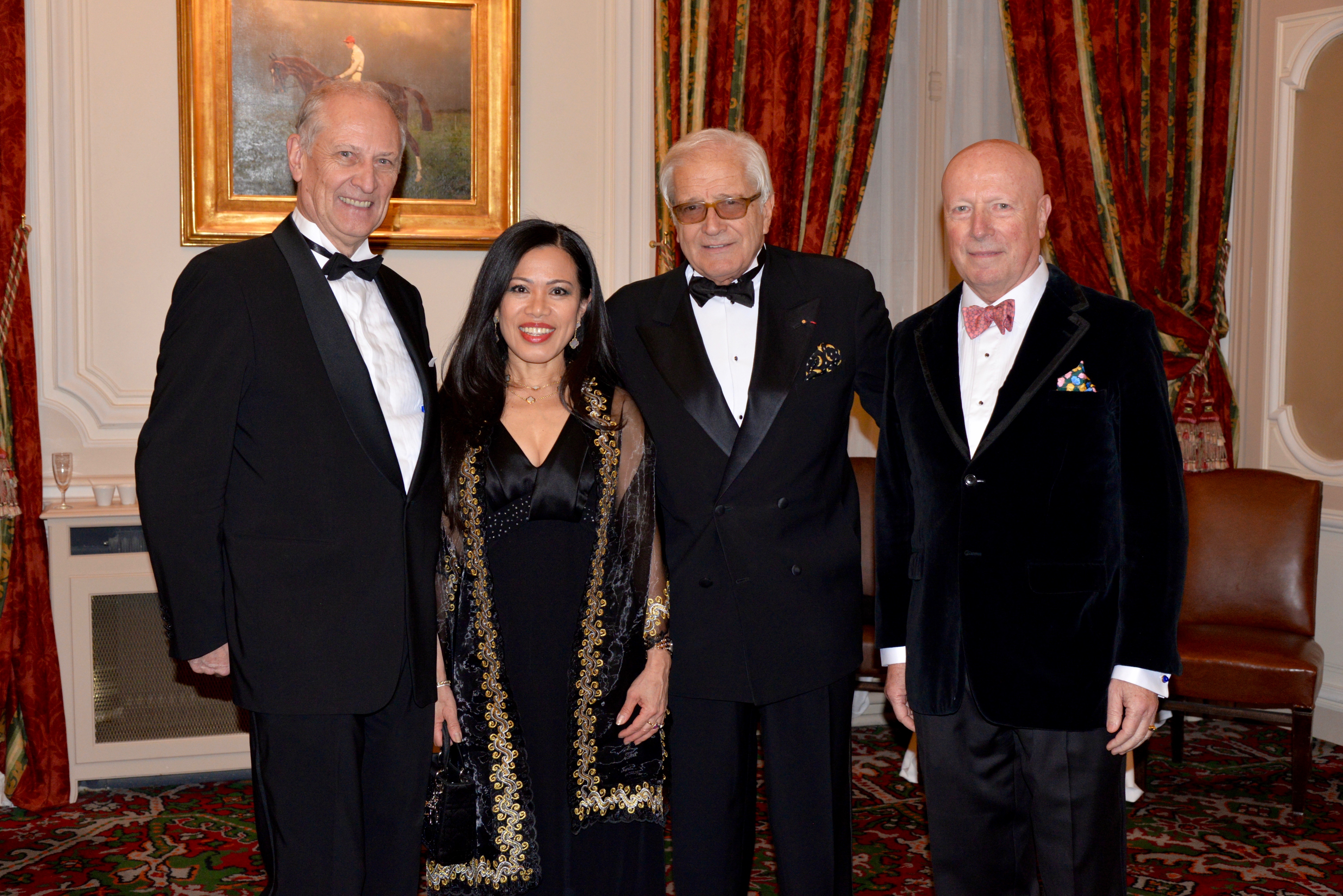 Yves DUMONT – Roshane SAIDNATTAR – Jean-Pierre GRIVORY – Baron François-Xavier de SAMBUCY de SORGUE Yves DUMONT - Roshane SAIDNATTAR - Jean-Pierre GRIVORY - Baron François-Xavier de SAMBUCY de SORGUE