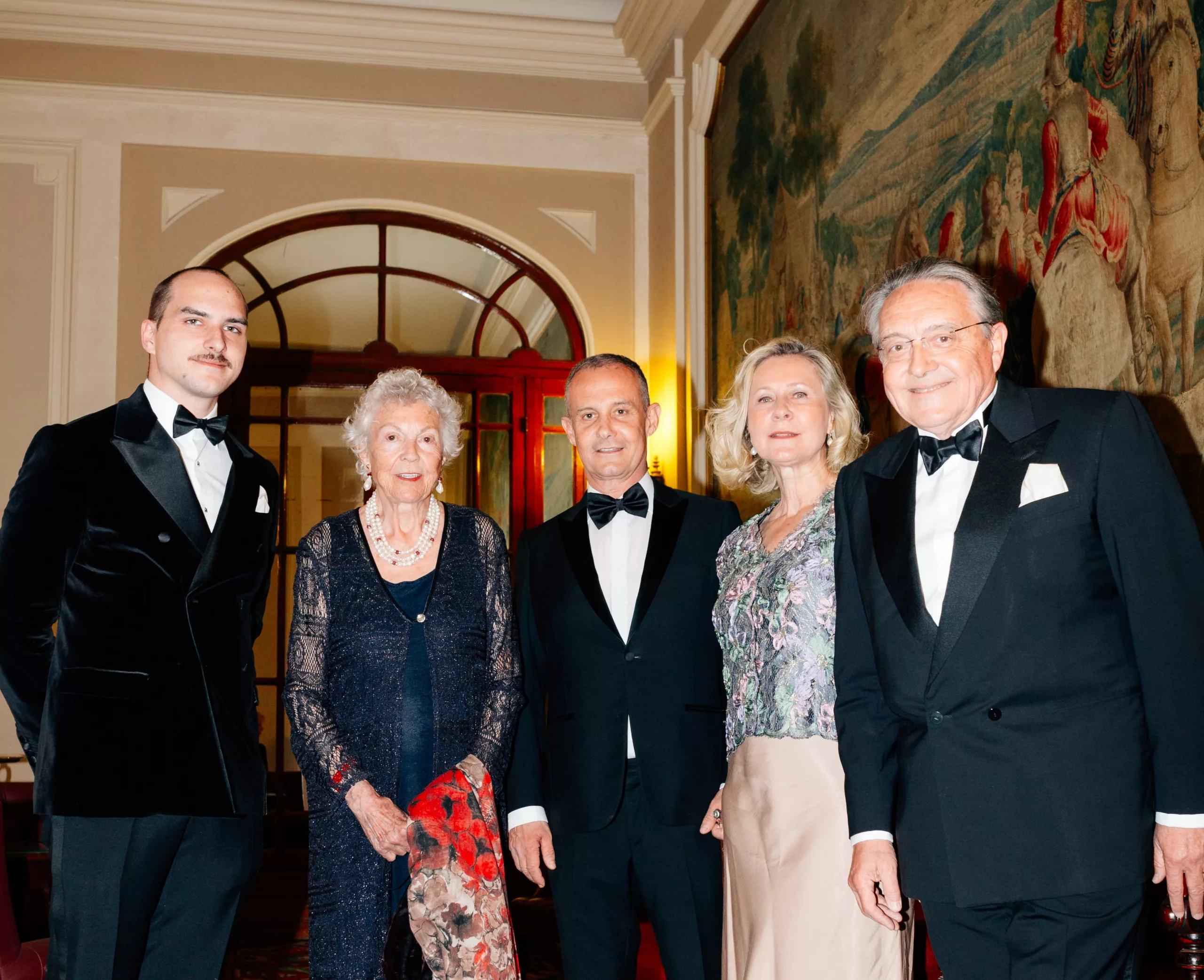 Alexandre Martin Du Daffoy, S.A.R Maria Pia de Bourbon Parme, Maître Francis Baillet, Armelle Céglec, Le Comte Jean de Foucault Martin Du Daffoy 