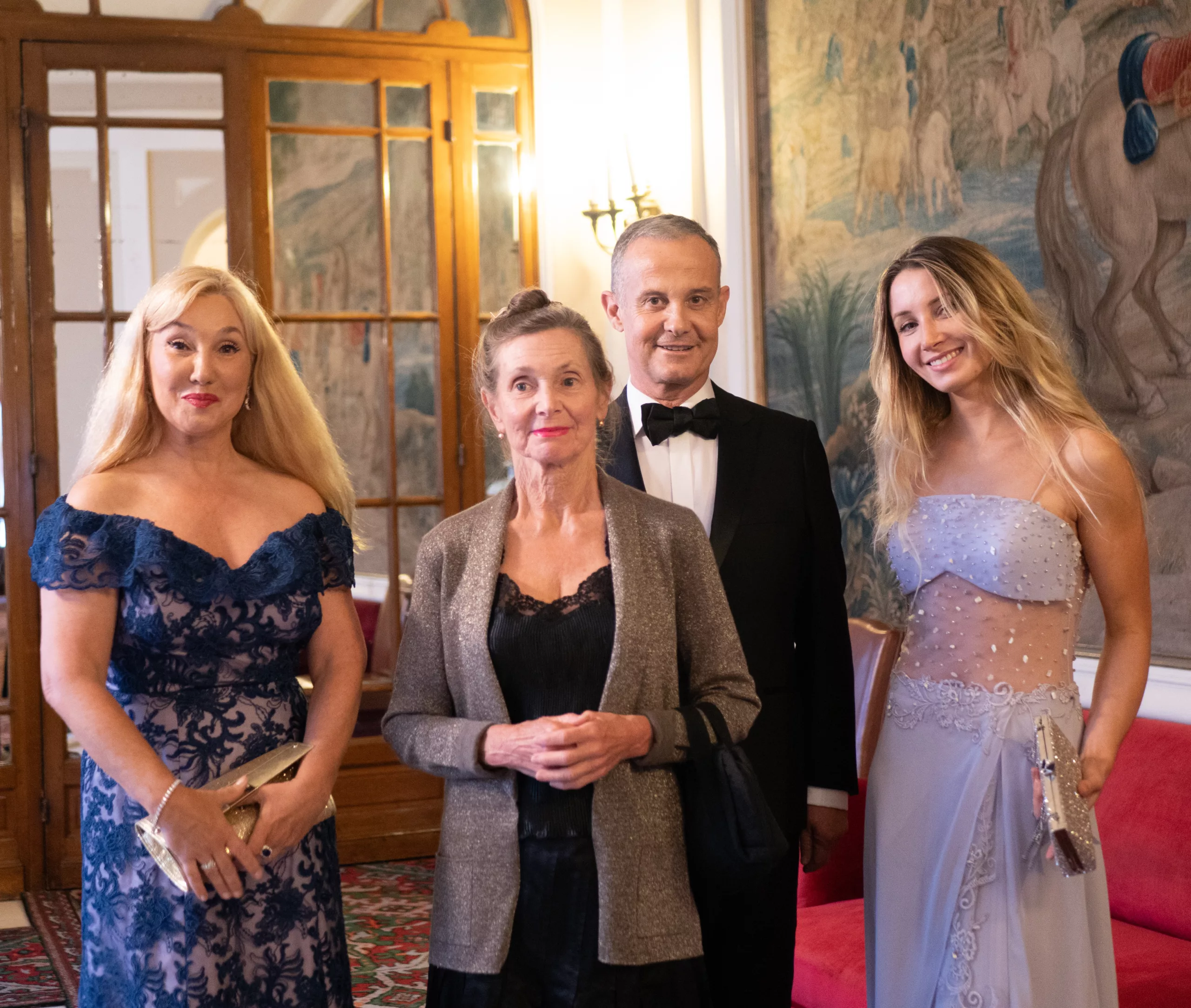 Tatiana Brégier - Irina Fédérovski - Maître Francis Baillet - Camille Brégier