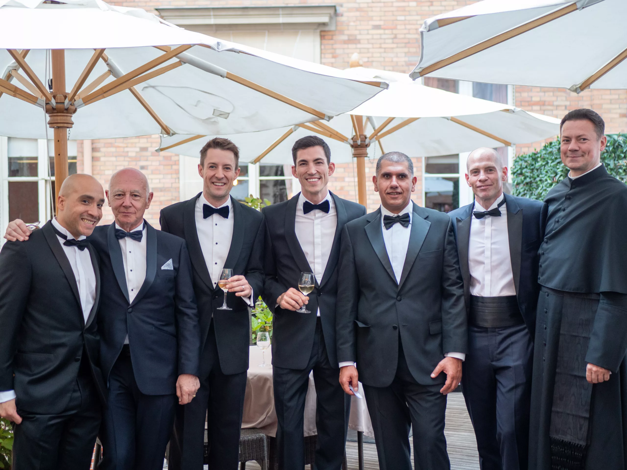 Eric Blin - Gérard Militon - François Damido Galice - Marc-Antoine Damido Galice - Etienne Kanaan - Romuald Alloue - L’abbé Grégor Prichodko