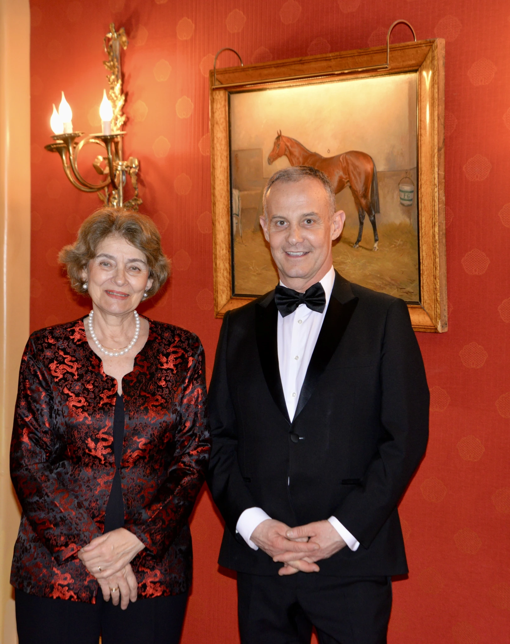 Irina Bokova, ancienne directrice de l’UNESCO, Francis Baillet avocat à la cour, Président du Cercle Montherlant Irina Bokova, ancienne directrice de l’UNESCO, Francis Baillet avocat à la cour, Président du Cercle Montherlant