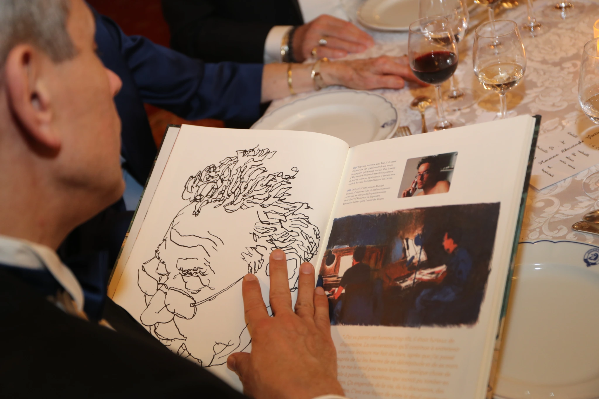 Emmanuel Guibert au Cercle Montherlant 