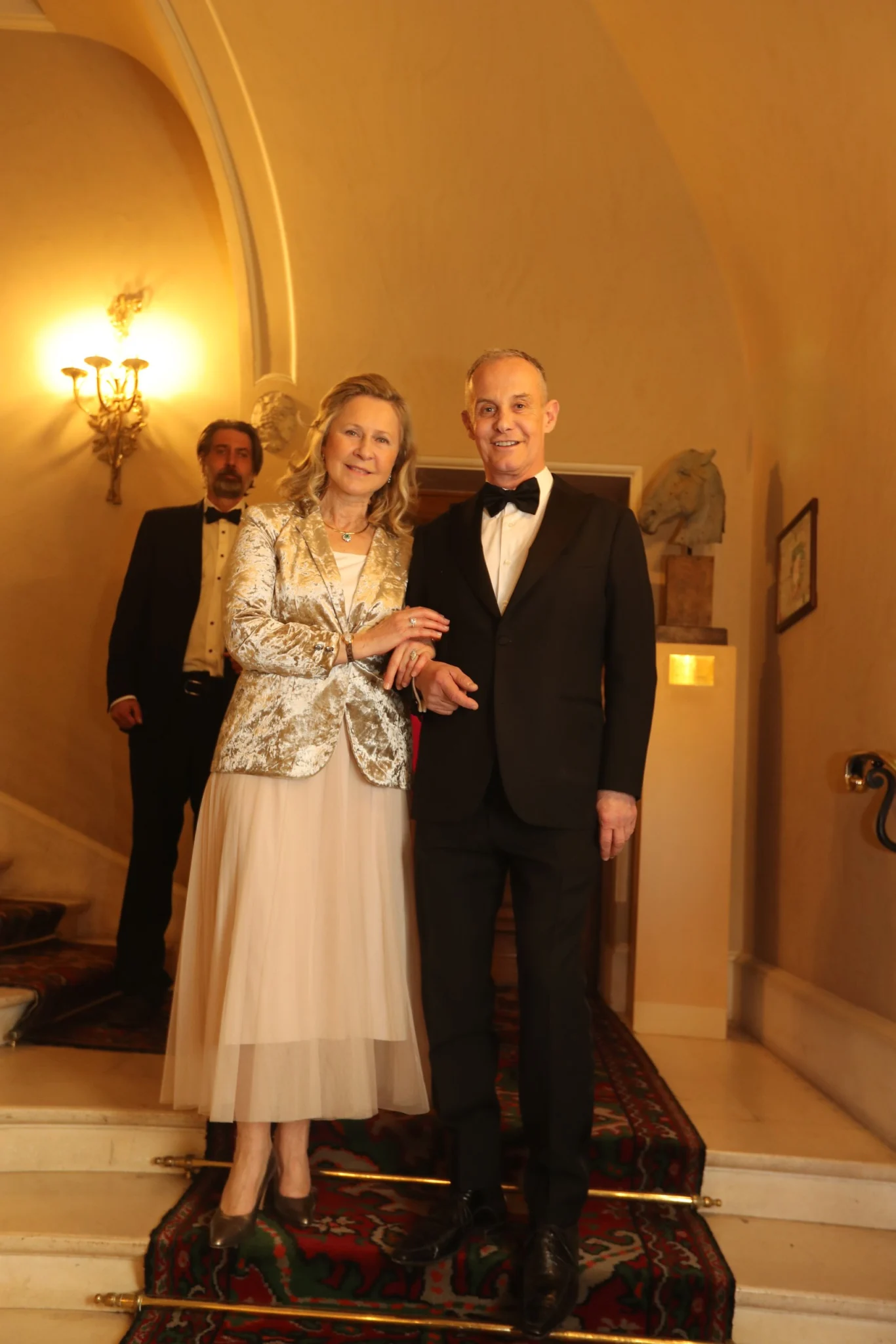 Francis BAILLET, président du Cercle Montherlant, et Armelle CEGLEC Francis BAILLET, président du Cercle Montherlant, et Armelle CEGLEC
